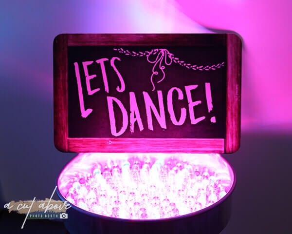 Let's Dance Spotlight Photo Booth Prop